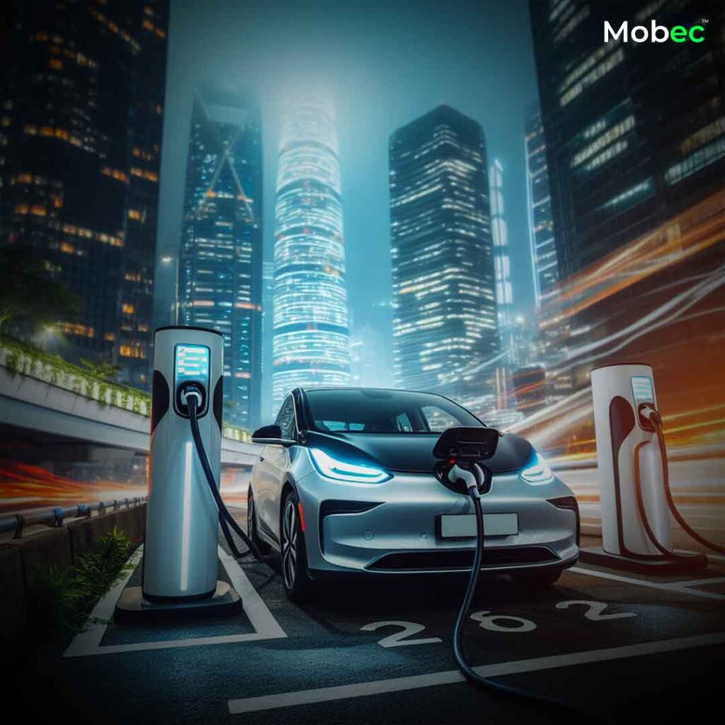 Strategically planning electric vehicle charging points to meet future needs.
