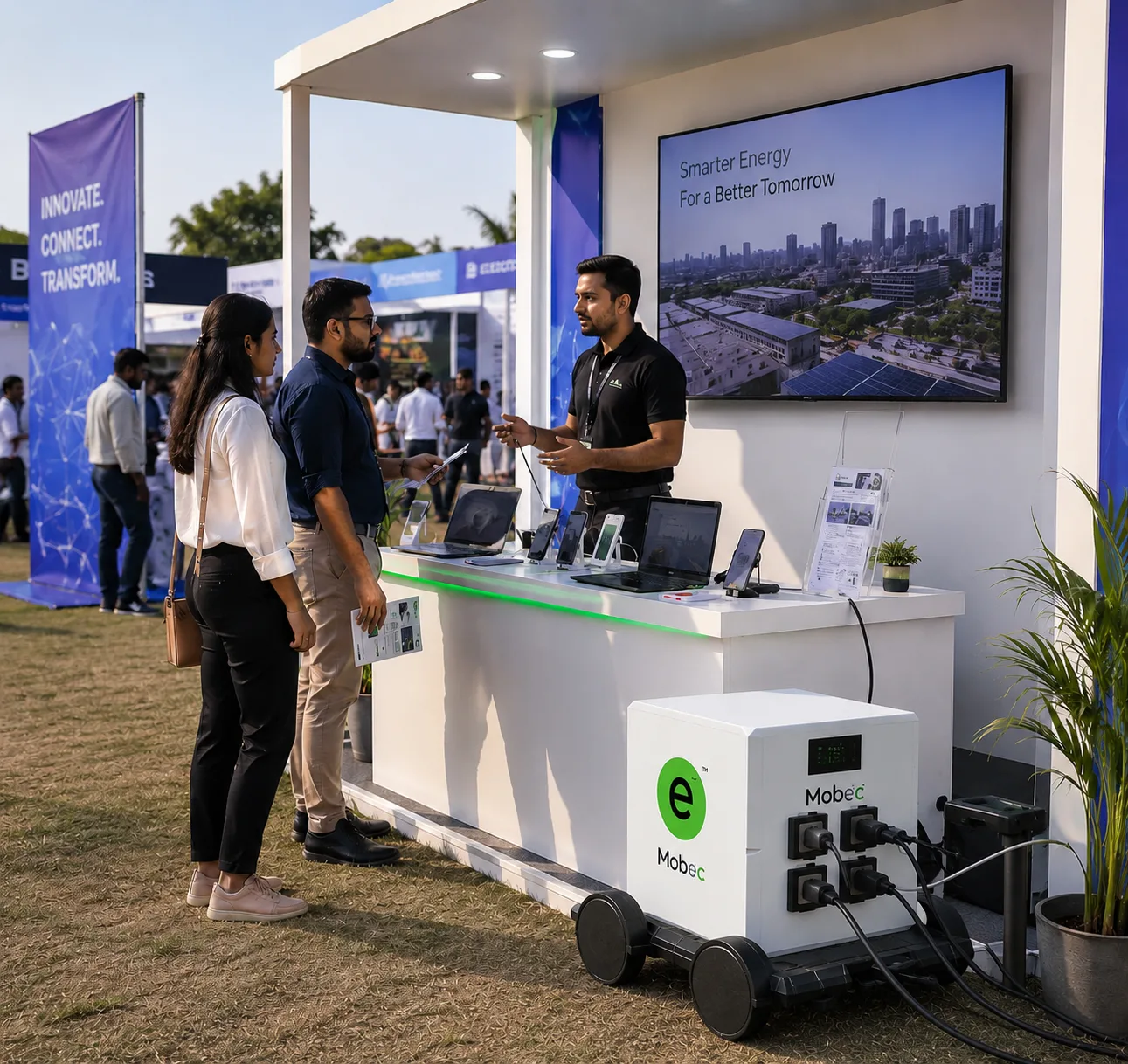 Mobec NEWGEN 10 portable power station for commercial applications