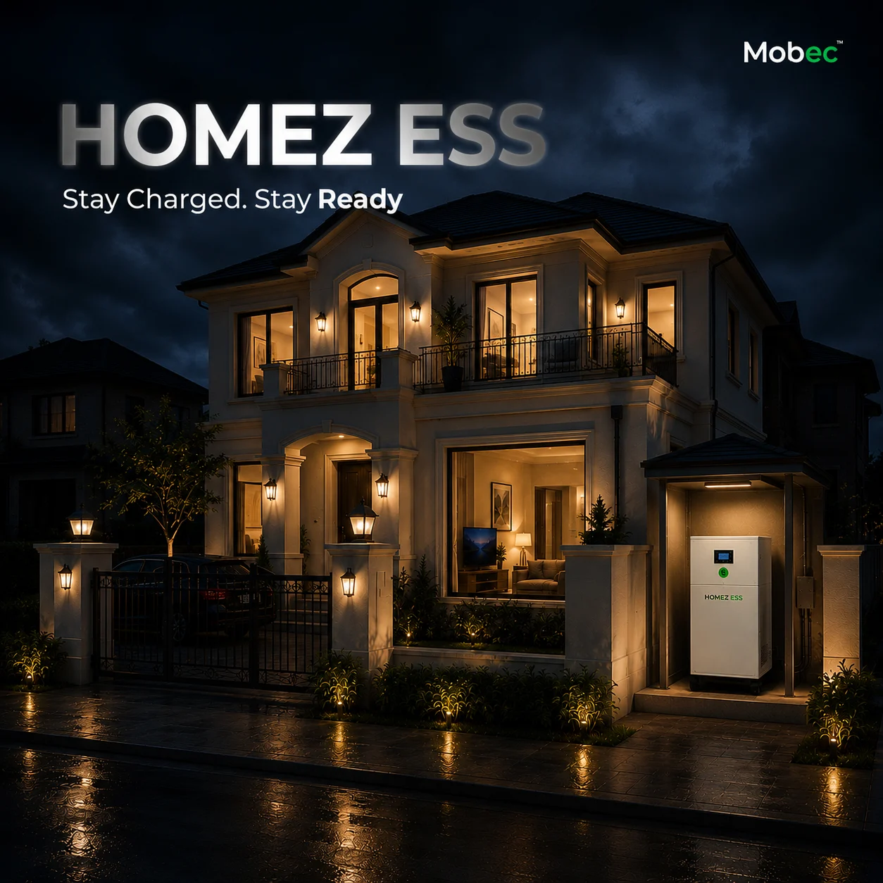 Mobec Homez ESS home battery energy storage system